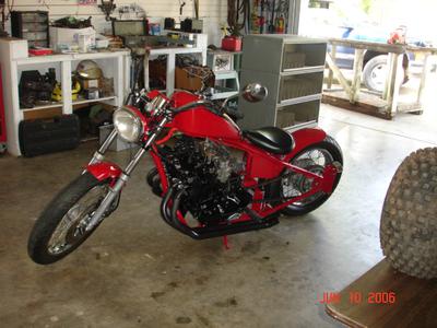 Jail Chaplains Honda 750 Bobber